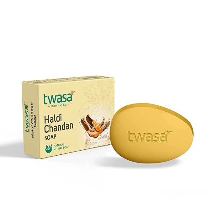 Twasa Natural Haldi Chandan Soap, For Men And Woman