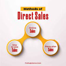 What are the 3 types of direct selling