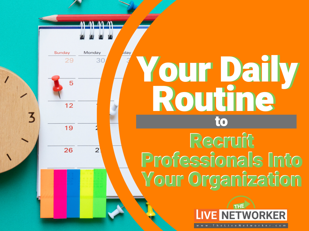 Start Using THE DMO,s Network Marketing Routine Today