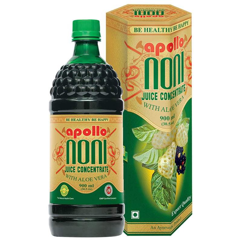 Apollo Noni Juice – Natural Noni Fruit Juice – Health Drink (900ml)