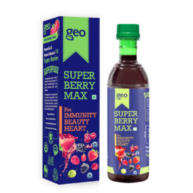 Geo Super Berry Juice – Nature’s Powerful Super Food – Contains 14 Berries Mixtures – Boost Immune, 