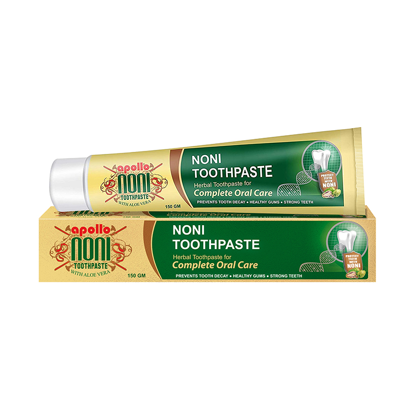 Apollo Noni Toothpaste | Best Natural and Herbal Toothpaste 150gm